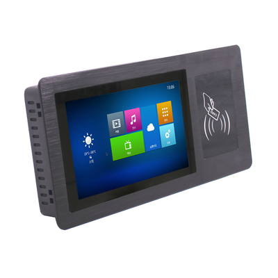 Platte Androids 10 industrielles eingebettetes PC Breitbild 7 Zoll-Platte PC mit Kartenleser