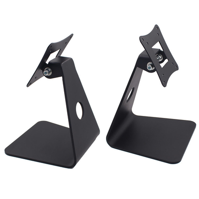 Tischplatten-Fernsehmonitor-Stand-Höhe justierbare 5mm walzte Stahlplatte kalt