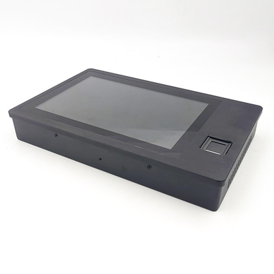 Slim 10,1 Zoll Android Touch Panel PC Schwarz Front Panel Montage IP65 CE/FCC/RoHS EMMC 32G