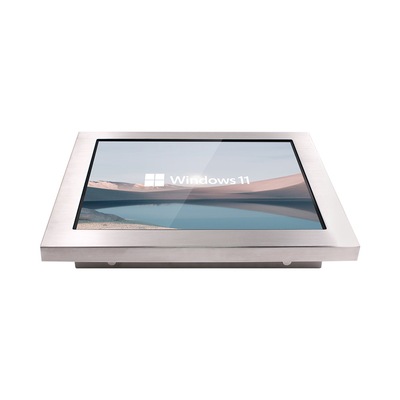 Industrie IP65 Wandmontage Panel PC 4 GB DDR3 Speicher VESA Montage Windows 10 64 GB SSD