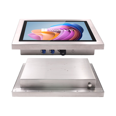 Auflösung 1280*1024 Silber Wasserdichtes LCD-Monitor 4 3 Aspektverhältnis VGA\\DVI\\USB Eingang