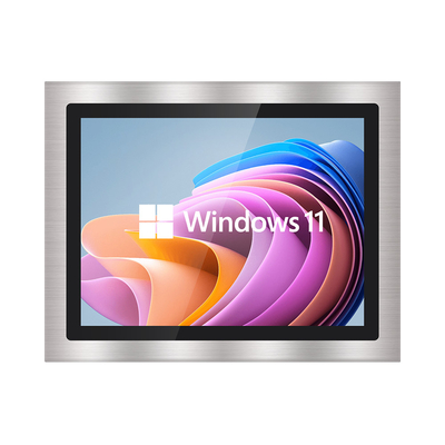 Kapazitiver Multi-Touch-Monitor Wasserdicht 4 3 LCD VGA DVI USB Helligkeit 250-1500cd/m2