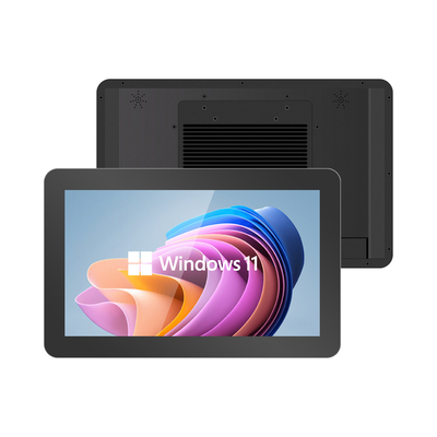 Kapazitiver Touchscreen HD Industriebildschirm PC VGA/COM/USB/RJ45/Audio JACK Vibrante Anzeige