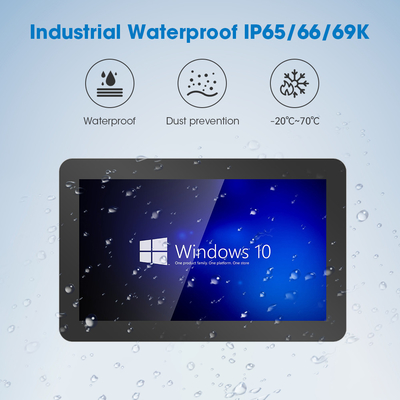 256 GB SSD 8 GB Speicher 350 Nits Industrial Touchscreen Panel PC mit VGA COM USB RJ45 Audio JACK