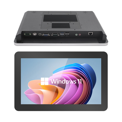 Auflösung Industrial Touch Panel PC mit kapazitivem Touchscreen und Win 10/11/Linux OS-Schnittstelle