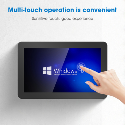 Industrieller Kapazitiv-Touch-Panel-PC mit Win 10/11/Linux 1920*1080 Auflösung 32G-256G SSD Speicher 350 Nits