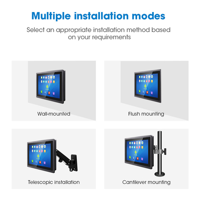 IP67 Wasserdichtes Industriepaneel PC 1280 X 1020 Auflösung Windows Intel J6413 350cd/m2 Helligkeit