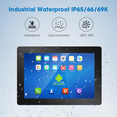 15.6 Zoll robuster Android-Touchpanel PC mit IP65-Frontkern und 2G/4G/8G DDR3-Speicher