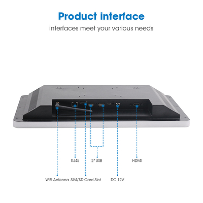 15.6 Zoll Android VESA Touch Panel PC mit RS232-Schnittstelle