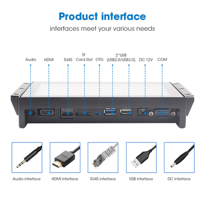 Industrielle Kommunikation Android Touch Panel PC mit VESA-Aufbau und Poe-Schnittstelle