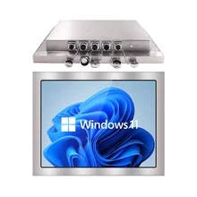 1920*1080 Auflösung Industrie-Touchscreen-Panel-PC mit mehreren Ports
