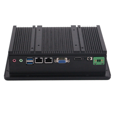 USB/RJ45/COM/VGA/HDMI/DC12V-Fanlos-Industrie-Panel-PC mit Eingangsspannung 12-36V