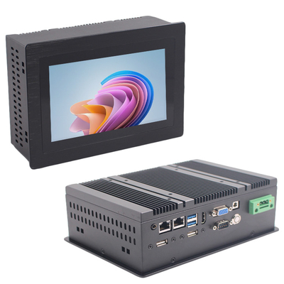 7 Zoll eingebettete Touch-Panel PC-Speicher und Fenster/Lunix-Integration für Industrie