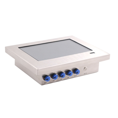 10.1'' Capacitive Touch Stainless Steel Panel PC CE FCC ROHS zertifiziert