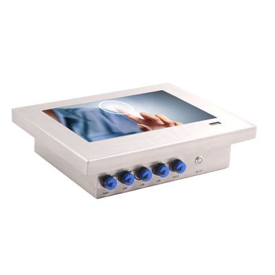 VESA Mount 8GB DDR3 RAM Robustes industrielles Touch Panel TFT LCD PC mit 10,1 Zoll Bildschirm