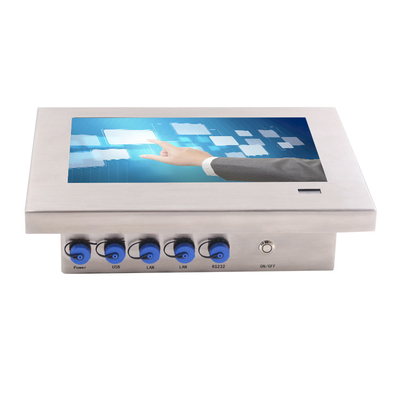 Industrie 10.1 Edelstahl-PC mit HDMI-Anschluss und 800 X 400 mm VESA-Mount