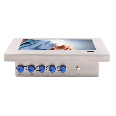 Industrie 10.1 Edelstahl-PC mit HDMI-Anschluss und 800 X 400 mm VESA-Mount