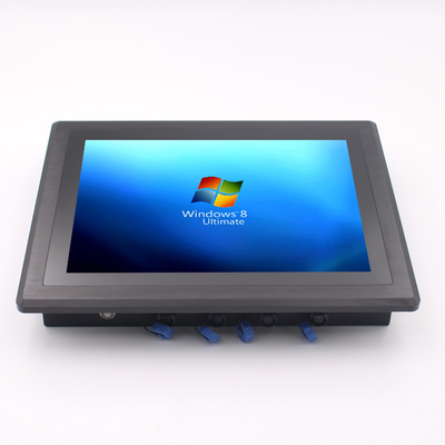 Industrieller 64GB SSD Wasserdichtes Panel PC mit VESA-Mount und 350cd/m2 Helligkeit