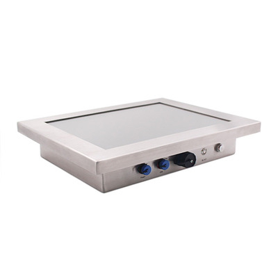 Intel Dual Core 1024x768 Edelstahl-PC mit USB/RJ45/COM-Schnittstelle