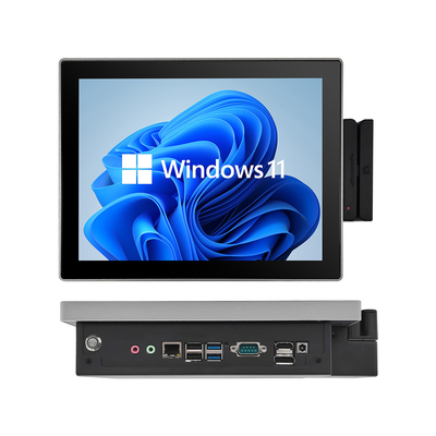 Hochauflösende industrielle Touchscreen-PC mit HDMI/COM/USB/RJ45/Audio JACK/DP-Schnittstelle und Auflösung 1024*768