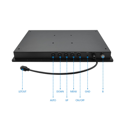 RS232 POWER HDMI und anpassbare industrielle Monitorleistung für industrielle Anwendungen