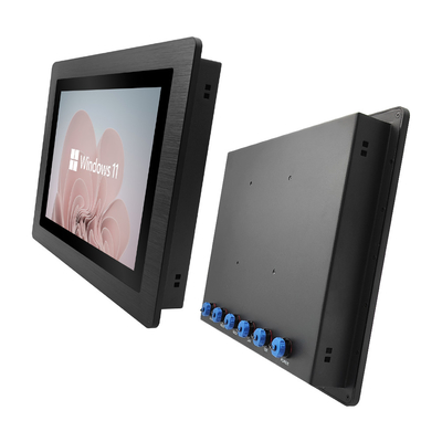 Rugged Waterproof Panel PC mit 12V Gleichstromversorgung und 64GB SSD 128G/512G Optional