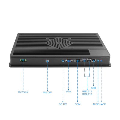 Industrieller Embedded Touch Panel PC mit 12-36V Eingangsspannung und Zuverlässigkeit