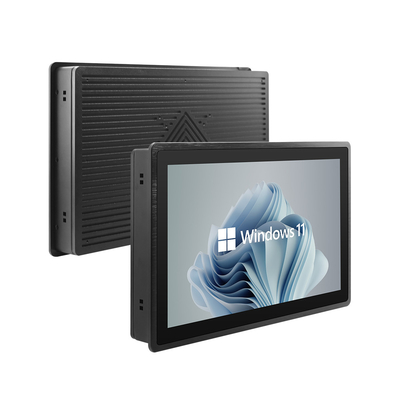 Langlebiger industrieller Touch-Panel-PC mit J1900/J6412/J6413/I3/I5/I7 CPU 32G/64G/128G/256G SSD-Speicher und Windows10/11/Lunix Betriebssystem