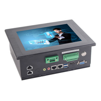 2mm milderten Glas-industriellen Lcd Platten-PC RS232 mit GPIO