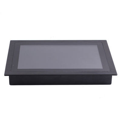 Aluminium-kapazitives 12VDC Touch Screen Monitor Windows/Linux OS