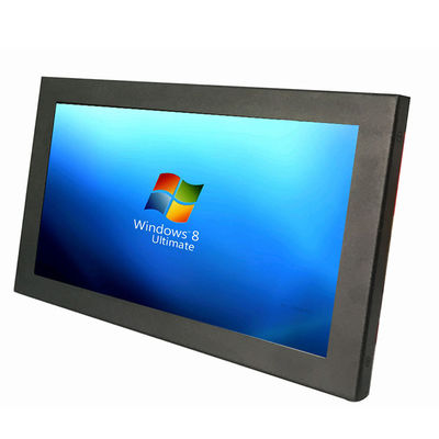 Schroffer industrieller Noten-Monitor, Linux-Platten-PC-Touch Screen