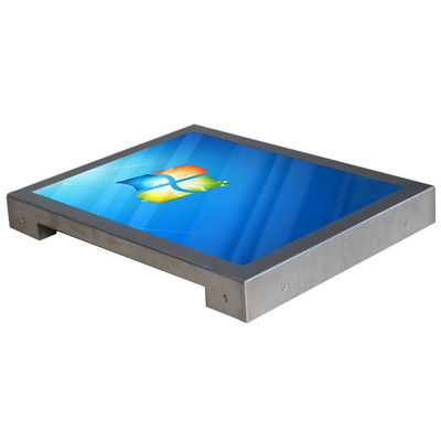 1.5mm IP66 CapacitiveTouch Schirm-Monitor-Edelstahl