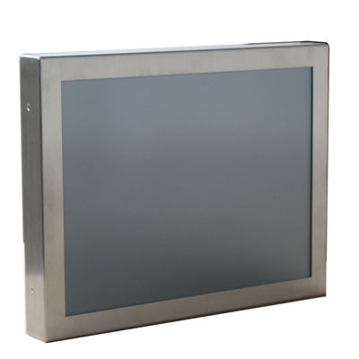 1.5mm IP66 CapacitiveTouch Schirm-Monitor-Edelstahl