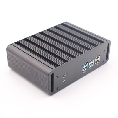 PC-FCC Barebone Inte I3 I5 I7 5287U 7200U HTPC Fanless Mini-System