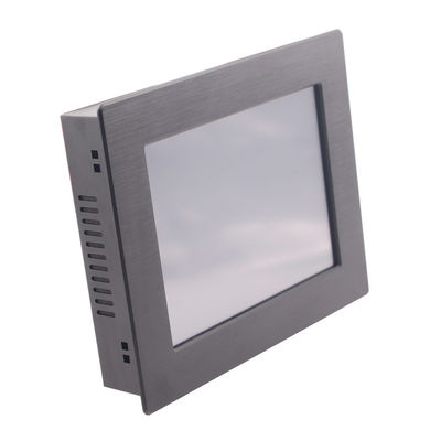 Eingebettete widerstrebende Aluminiumeinfassung x768 Touch Screen Monitor-8 im Jahre 1024