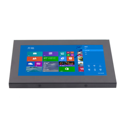 VESA 10,1 Zoll-kapazitiver Noten-Monitor-Metallkasten 24VDC