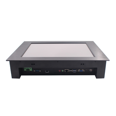 Front IP65 Intel I5 VGAs HDMI schroffe industrielle PC-300cd/m2 CPU 9-36V VESA