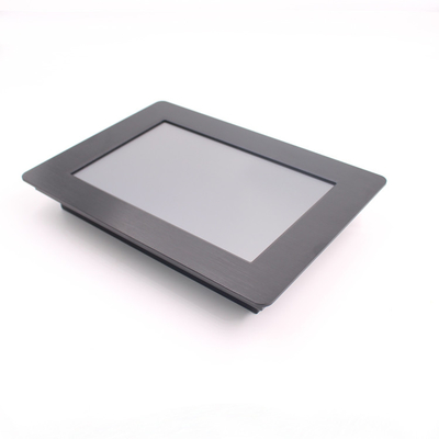 Monitor VGAs DVI 350nits der Front-IP65 schroffe Lcd widerstrebende Note für Kiosk