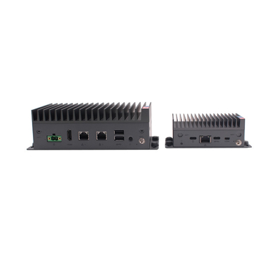 Eingebetteter AI-Rand-Aluminiumcomputer RS232 PCIE für Eingangsstufe