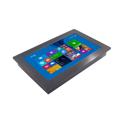 DC Spannung 12V imprägniern industrieller Gremiums-AluminiumpC, IP67 15,6 PC Zoll lCD AIO