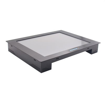 Touch Screen des Hafen-RS232 industrielles der Monitor-24V Signal Auto-Energie-DVI VGA HDMI