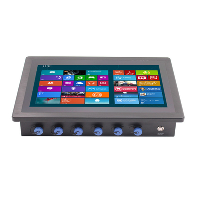 Fingerspitzentablett Windows 10 bettete industrieller PC volles IP65 AIO Computer 13.3inch ein